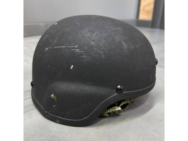 Шлем баллистический Арамид Черный ACH PTH-IIIA, M (56) с креплением Wendy, Б/У - Фото 5