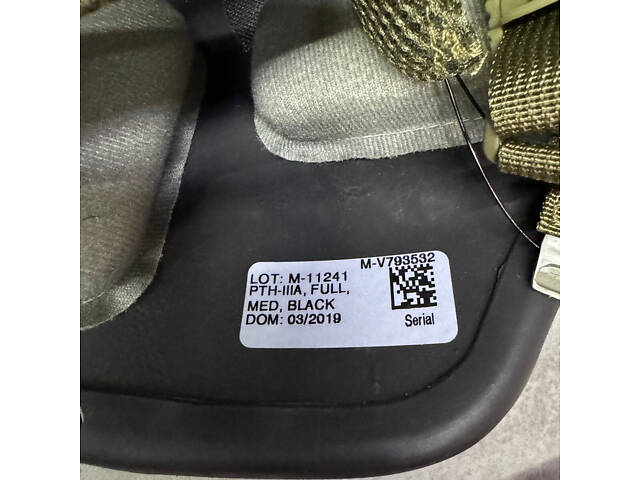 Шлем баллистический Арамид Черный ACH PTH-IIIA, M (56) с креплением Wendy, Б/У - Фото 10