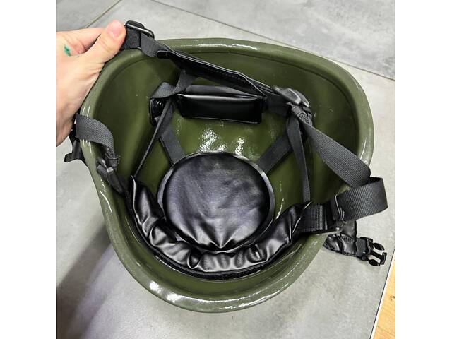 Шлем баллистический PASGT M88 PE, NIJ IIIa, размер L, крепление Wendy, 1.4 кг, цвет зеленый, бронешлем - Фото 8