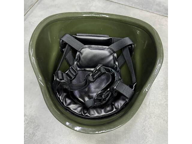 Шлем баллистический PASGT M88 PE, NIJ IIIa, размер L, крепление Wendy, 1.4 кг, цвет зеленый, бронешлем - Фото 9