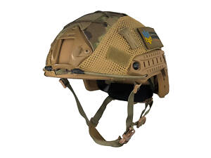 Шлем FAST Helmet NIJ IIIA и Кавер M Мультикам