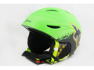 Шлем горнолыжный X-Road PW 926-34 Green Green S/M (XROAD-PW926-34GRSM)