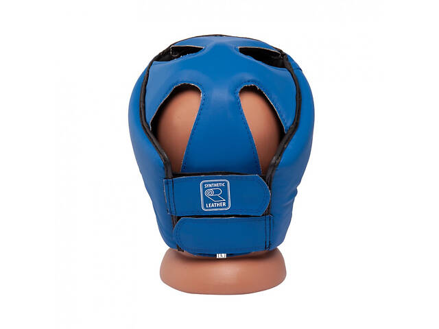 Шолом карате BOXER L шкірвініл 0,6 мм синій - Фото 2