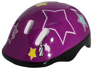 Шолом MS 0014 26-20-13см, 6 отворів, розмір середній, в кульку, 25-43-16см фіолетовий