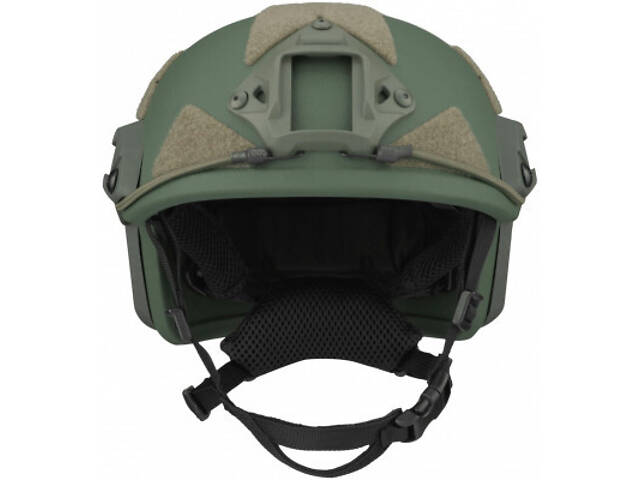 Шлем военный Ukrainian Armor FAST Устраш 1.0, розмір M, зелений (FASTMRG) - Фото 7