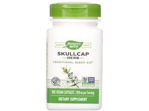 Шлёмник Nature's Way Scullcap 850 мг 100 кап