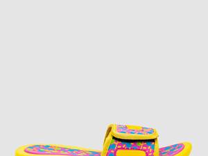 Шлепанцы детские резиновые для девочек, цвет желтый, 243R617B-41