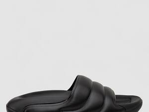 Шлепанцы женские, цвет черный, 248RYY03