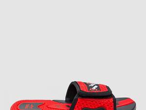 Шлепанцы резиновые для мальчиков, цвет черно-красный, 243R9001C-16