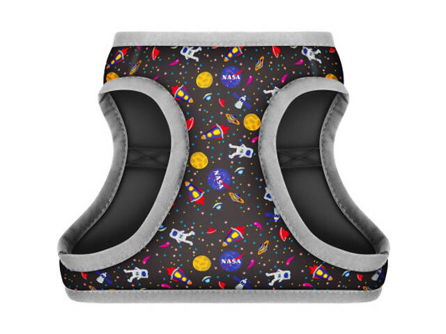 Повідок для собак WAUDOG Clothes з QR паспортом 'NASA' S1 (2920) - Фото 2