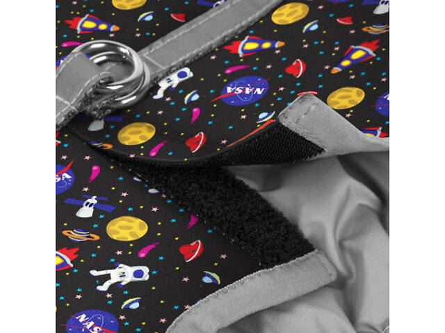Повідок для собак WAUDOG Clothes з QR паспортом 'NASA' S1 (2920) - Фото 3