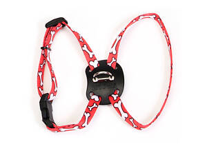 Шлея для собак Coastal Printed белая кость 0,8 х 15х25 см Красный (76484610479)