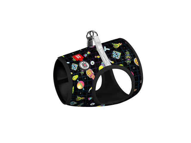 Шлея для собак мягкая WAUDOG Clothes Рик и Морти 2 S2 B 46-50 см C 43-45 cм - Фото 1