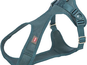 Шлея для собак Trixie Comfort S 35-50 см Синьо-зелений (162732)