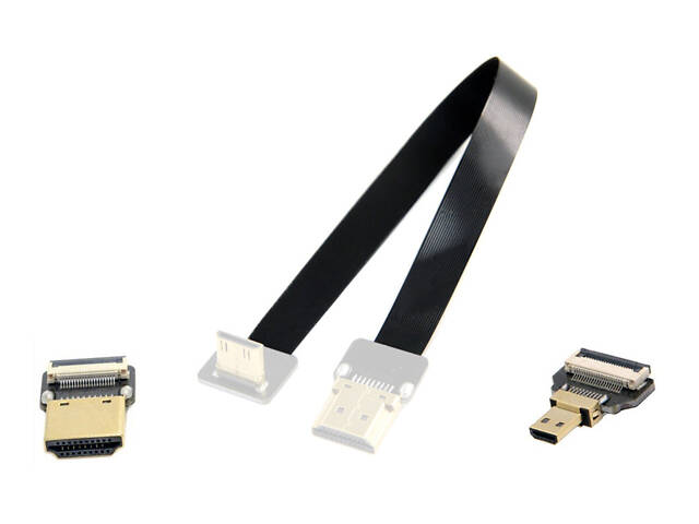 Шлейф 15см HDMI - Micro HDMI - Фото 1
