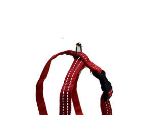 Шлейка для собак капроновая Неон для животных 1,6/80