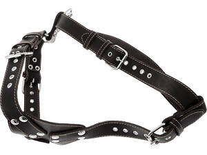 Шлейка для собаки 'Lockdog' классическая черного цвета