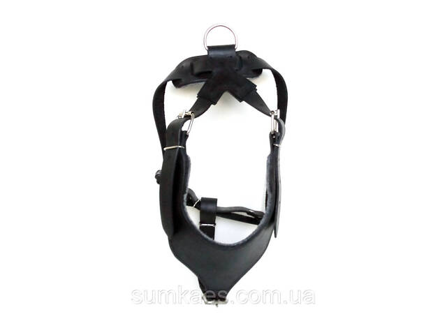 Шлейка из натуральной кожи для собак 'Lockdog' размеры M L XL - Фото 9