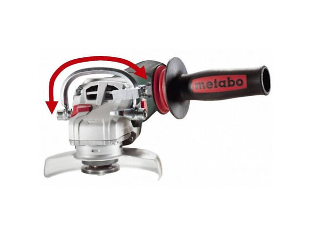 Шліфмашина кутова 125мм METABO WEVA 15-125 Quick - Фото 4