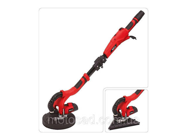 Шліфмашина Жирафа для стін і стель на штанзі YATO: 710 Вт, диск Ø= 225 мм, макс. висота- 4 м YT-82350 - Фото 1