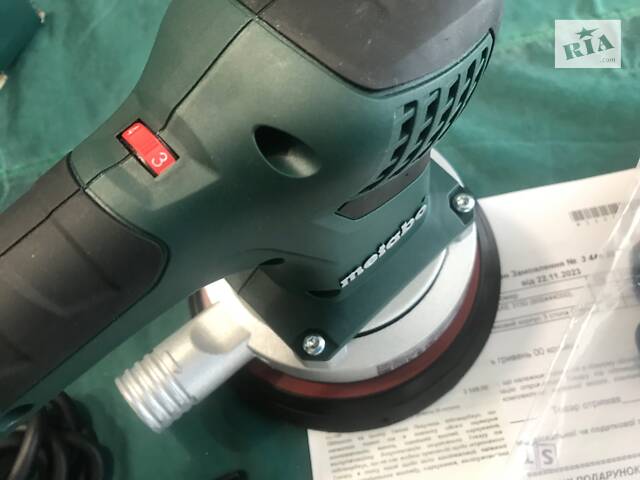 )Шлифовальная машина Metabo ccd 150mm, новая, эксцентрик 3мм - Фото 2