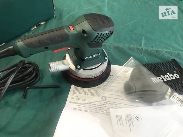 )Шлифовальная машина Metabo ccd 150mm, новая, эксцентрик 3мм - Фото 3