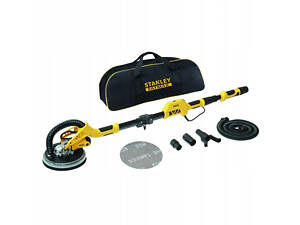 Шліфувальна машина для стін та стелі (жираф) Stanley Fatmax SFMEE500S, 750 Вт, 225 мм, з LED підсвіткою