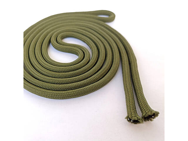 Шнур круглый плетеный Luxyart хаки 6,5 мм диаметр 200 м (BF-5192) - Фото 4