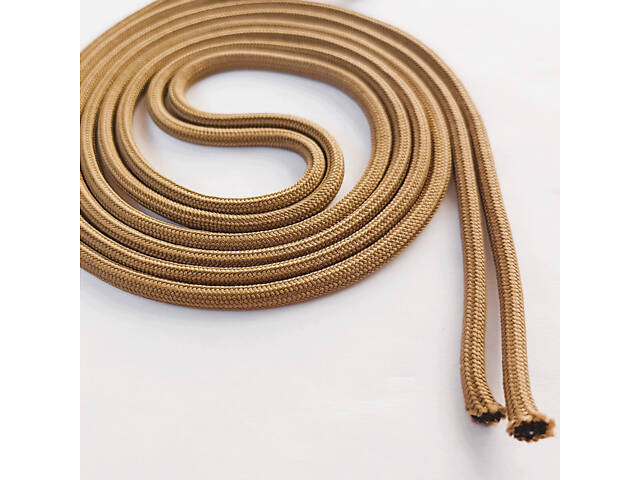 Шнур круглый плетеный Luxyart койот 5 мм диаметр 200 м (BF-5235) - Фото 2