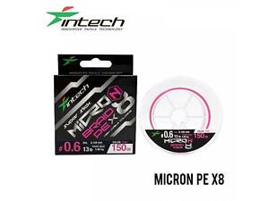 Шнур плетений Intech MicroN PE X8 150m (2.0 (36lb / 16.33kg))