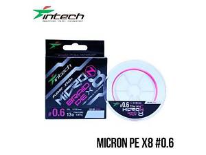 Шнур плетений Intech MicroN PE X8 200m (0.6 (13lb / 5.90kg))