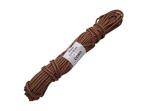 Шнур плетений із наповнювачем CORD ШП 4 мм 20 метрів