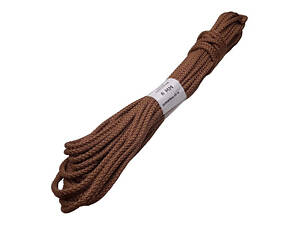 Шнур плетений ШВ 6 мм 20 метрів (коричнева)