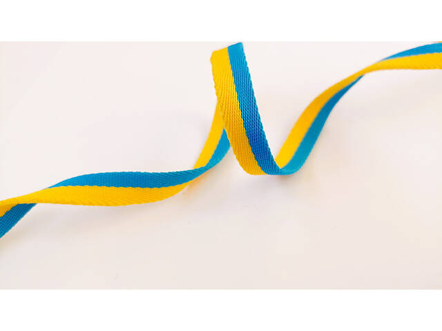 Шнур плоский жаккард Luxyart UA 10 мм ширина 200 м (SL-10) - Фото 2