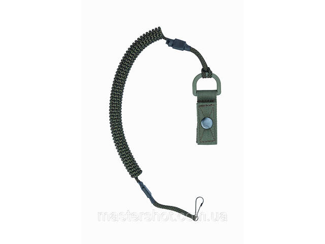 Шнур страховочный витой Пистолетный Тренчик для пистолета паракорд олива пиксель 974-1 ms - Фото 1
