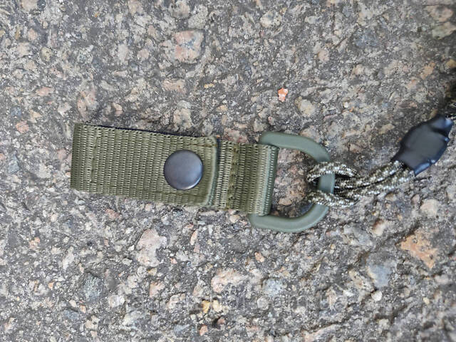 Шнур страховочный витой Пистолетный Тренчик для пистолета паракорд олива пиксель 974-1 ms - Фото 5