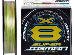 Шнур YGK X-Braid Super Jigman X8 200m #1.5/0.205mm 30lb/13.6kg (1013-5545.03.75)