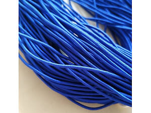 Шнурок-резинка круглый Luxyart диаметр 2 мм 500 метров Синий (Р2-504)