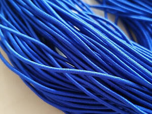 Шнурок-резинка круглый Luxyart диаметр 4 мм 100 метров Синий (Р4-104)