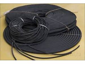 Шнуры резиновые - круглого и прямоугольного сечения