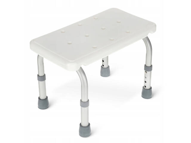 Сходинка-табурет 4FIZJO для ванної та душу, регульована White/Grey (P-5905973403429) - Фото 5