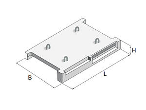 Сходинкові площадки 2ЛП 25-18-4К