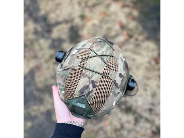 Шолом FAST WENDY HELMET з навушниками та кавером - Фото 3