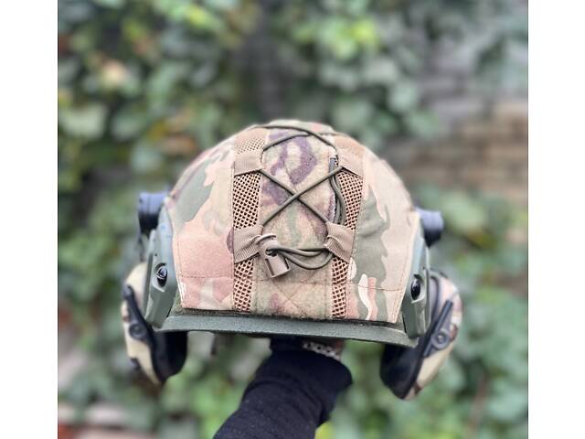 Шолом FAST WENDY HELMET з навушниками та кавером - Фото 4