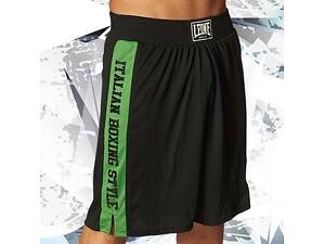 Шорты для бокса Leone Performance Black спортивные мужские для тренировочного процесса Размер M