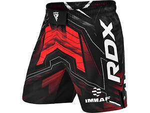 Шорти для MMA RDX MSS-IMF IMMAF Black Red XL (MSS-IMF-1R-XL)