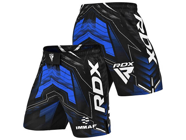 Шорти для MMA RDX MSS-IMF схвалені IMMAF Blue XL - Фото 5