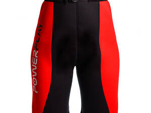 Шорти для схуднення PowerPlay 4304 Червоно-Чорні S/M