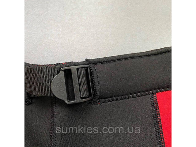 Шорти для схуднення PowerPlay 4304 Червоно-Чорні S/M - Фото 5