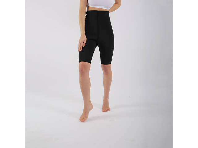 Шорти жіночі спортивні неопренові для схуднення ORTHOPEDICS MEDICAL BD2700 Чорні, Розмір M - Фото 5